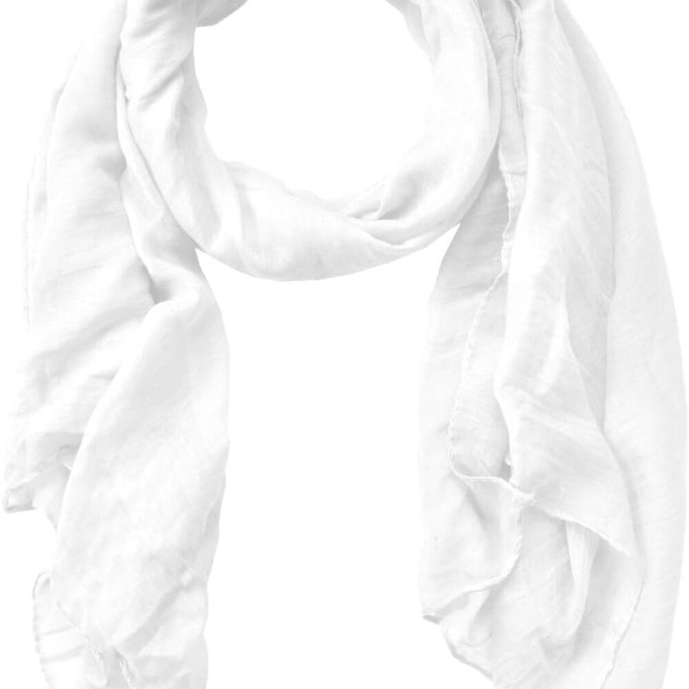 Women's Cotton Scarves Lady Light Soft Fashion Solid Scarf Wrap Shawl